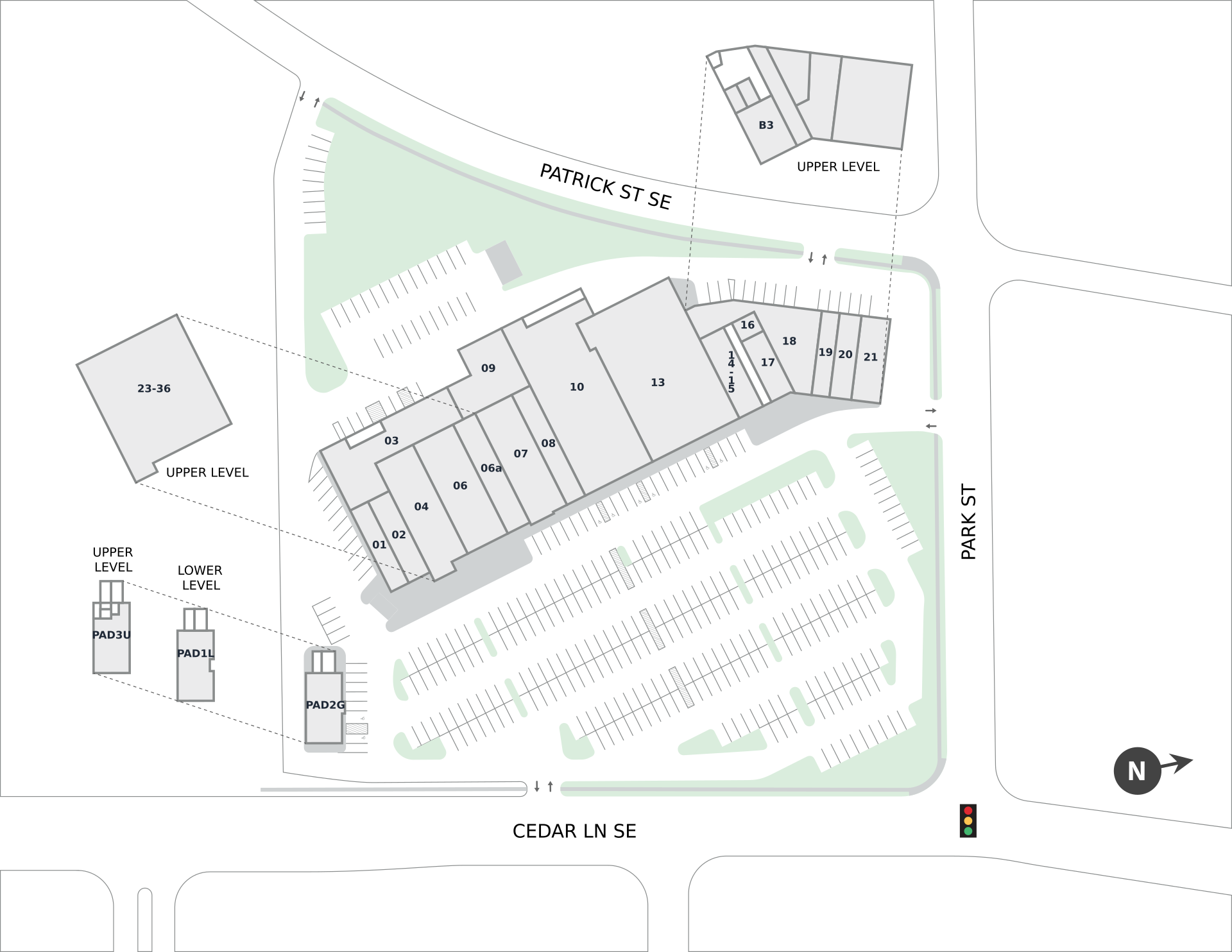 Cedar Park Shopping Center Site Plan