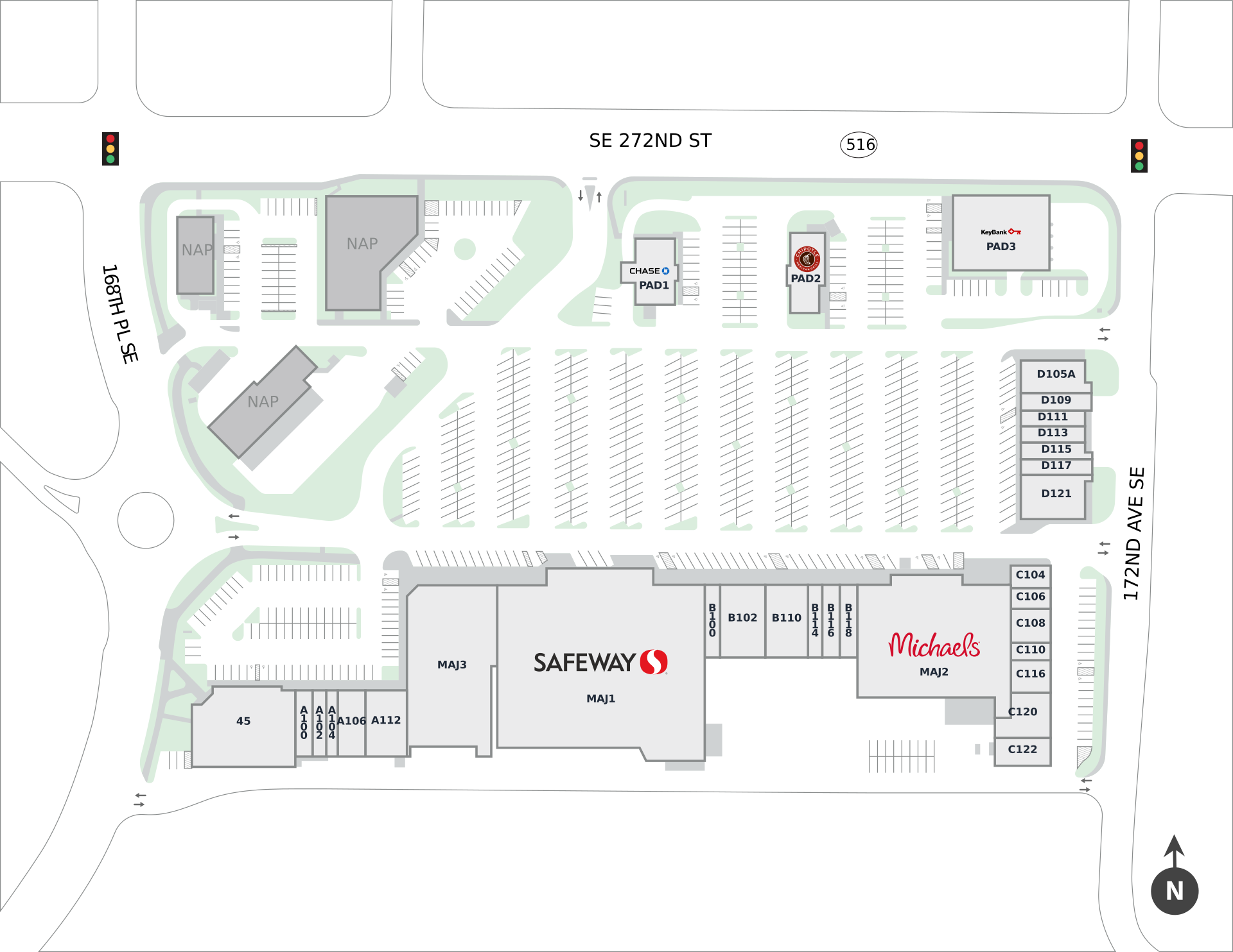 Covington Square Site Plan