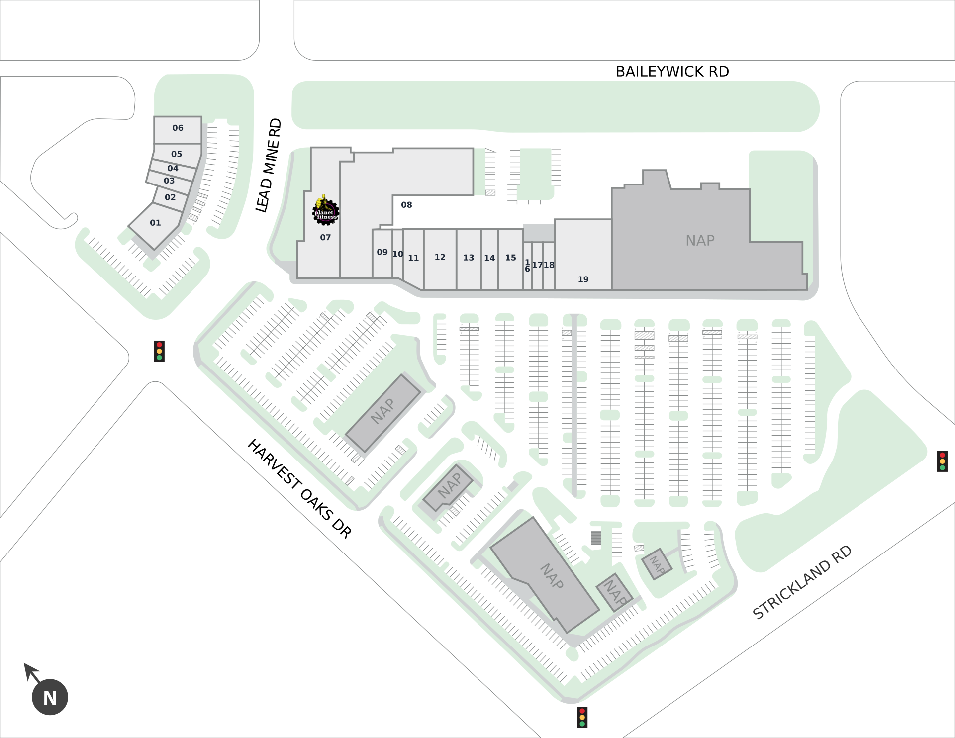 Harvest Plaza Site Plan