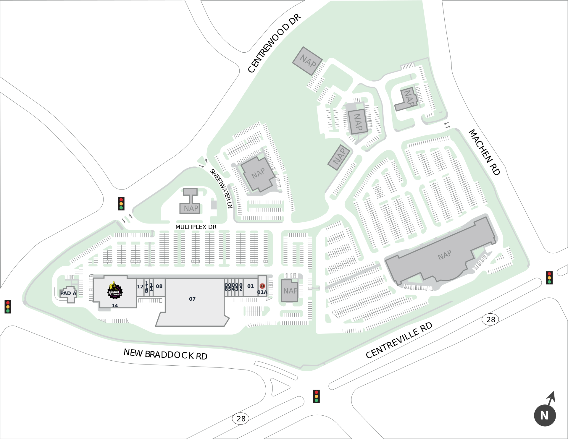 Centre Ridge Marketplace Site Plan