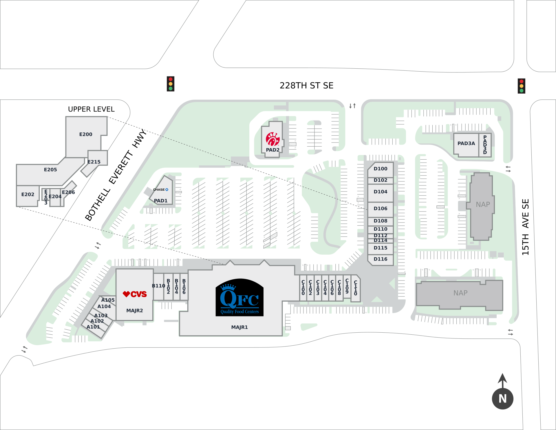 Canyon Park Place Site Plan