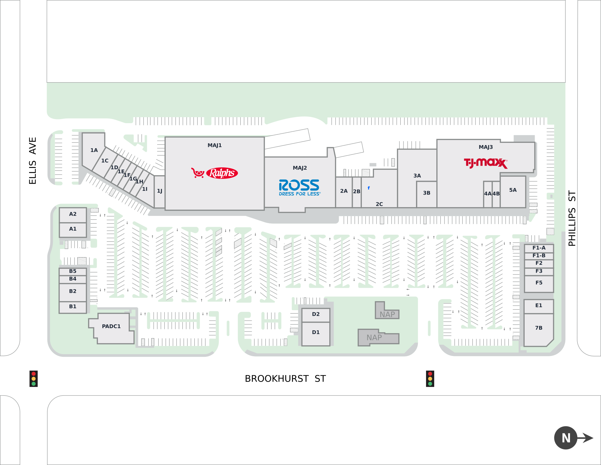 Fountain Valley Promenade Site Plan