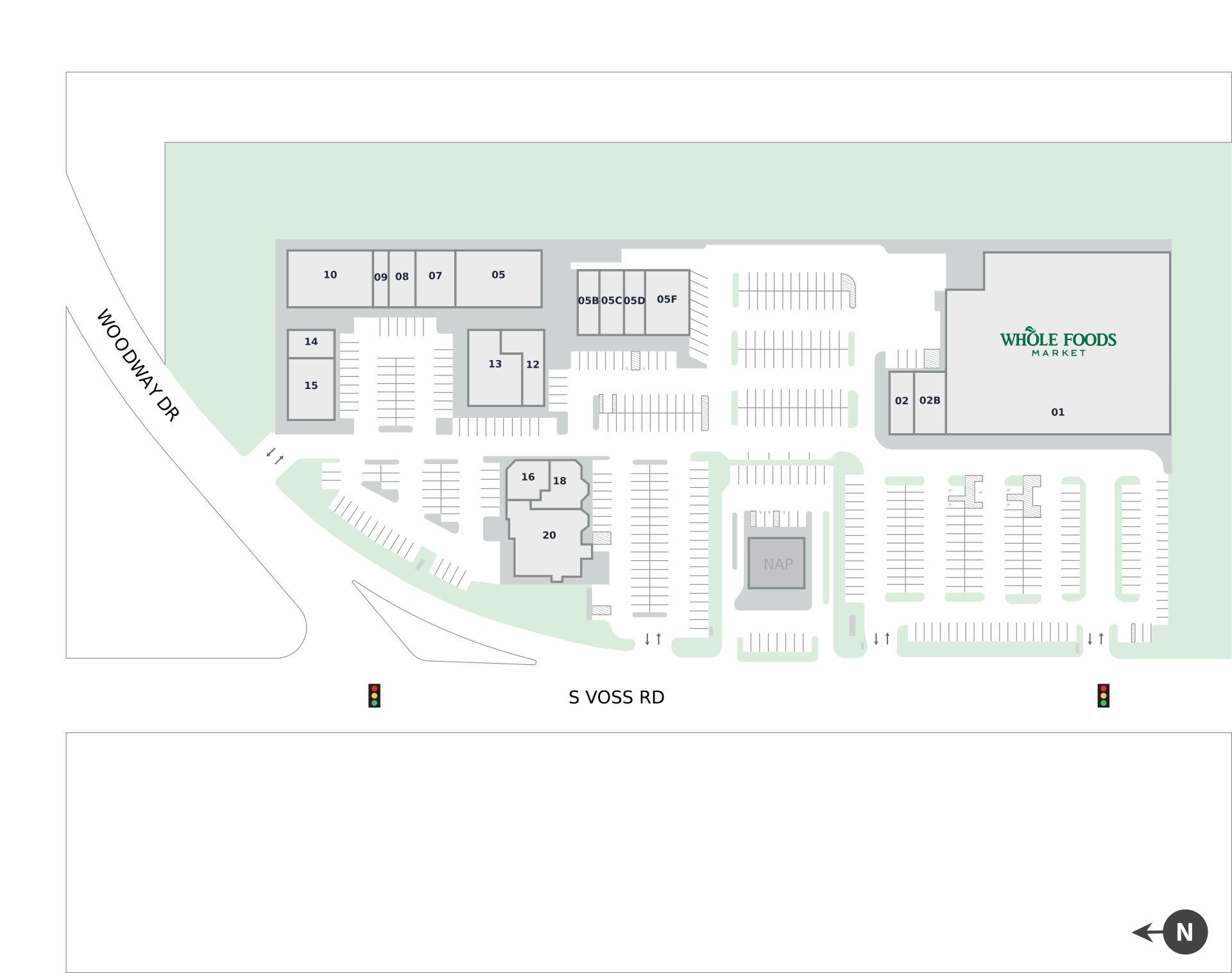 Woodway Collection Site Plan