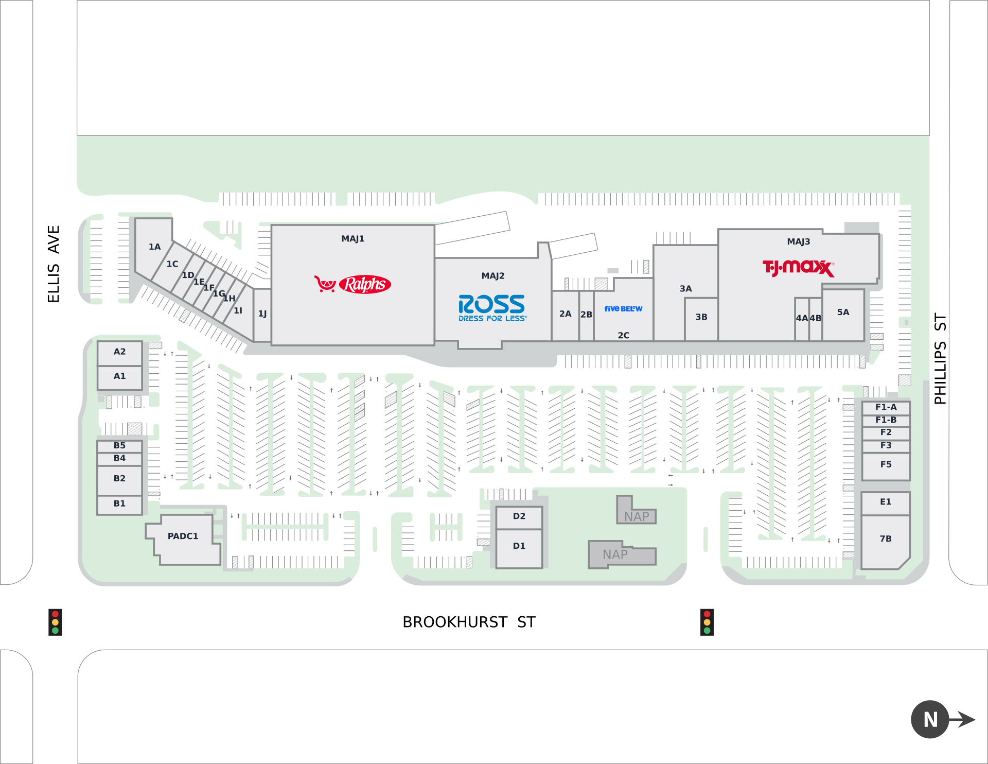 Fountain Valley Promenade Site Plan