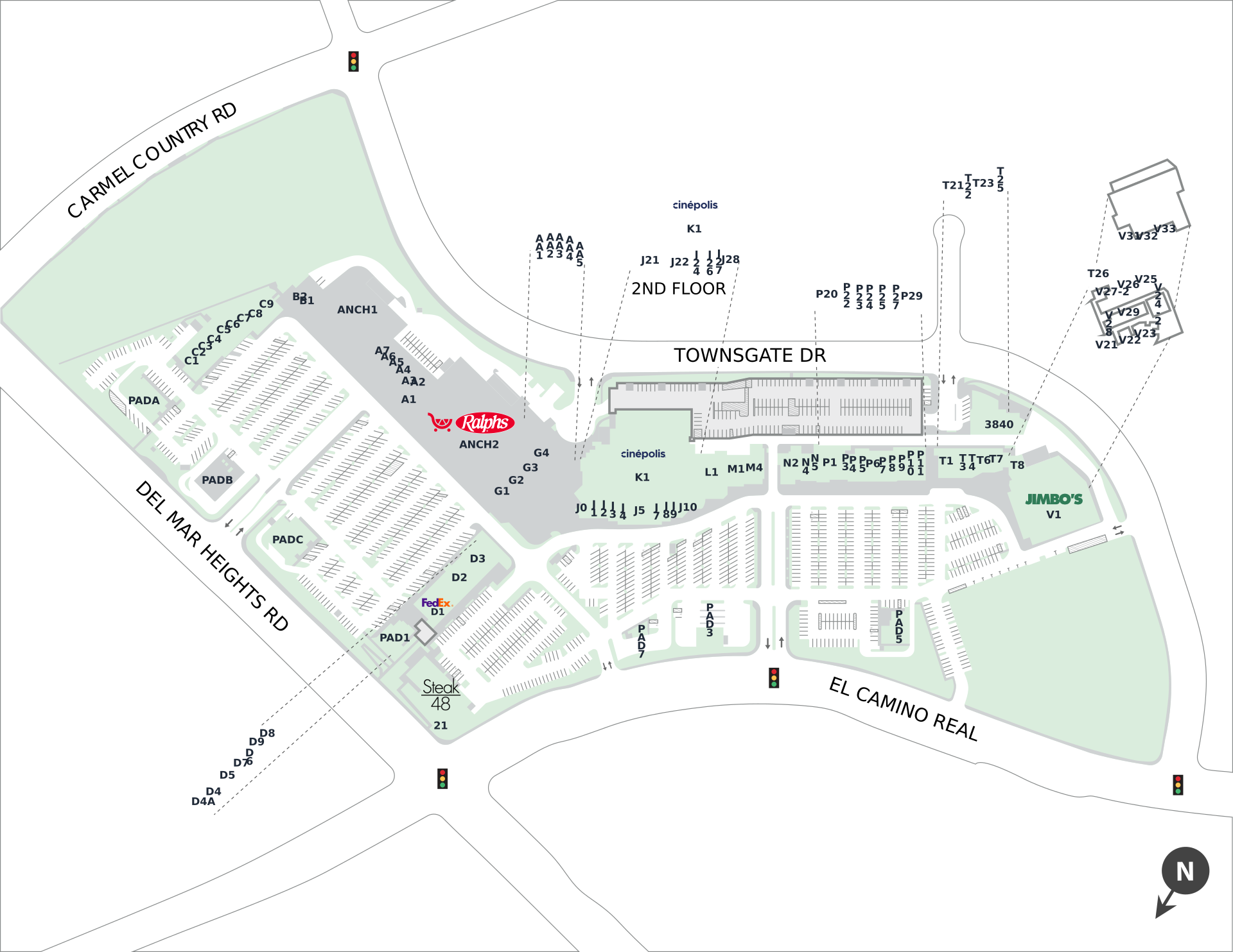 Del Mar Highlands Town Center Site Plan