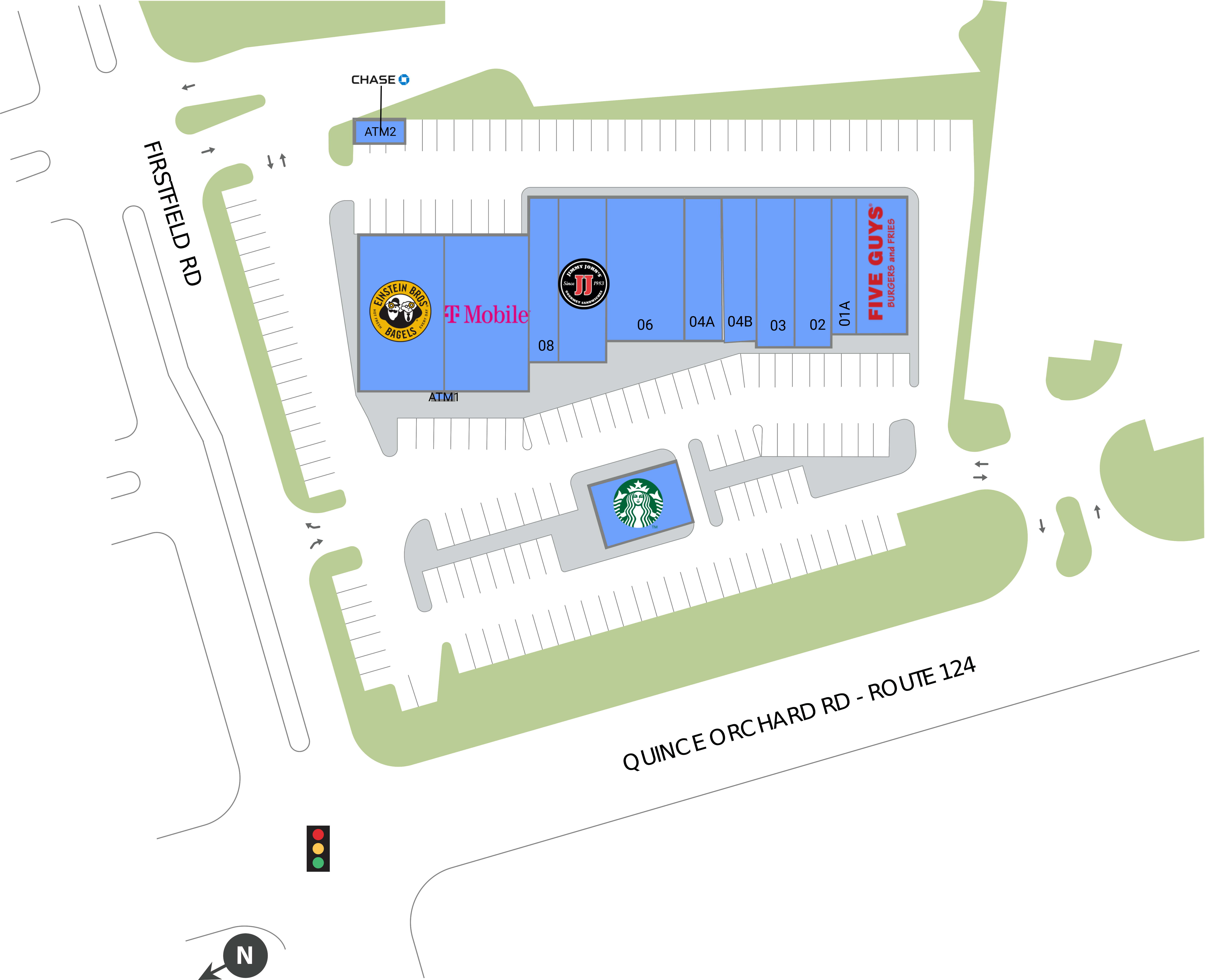 Firstfield Shopping Center Site Plan