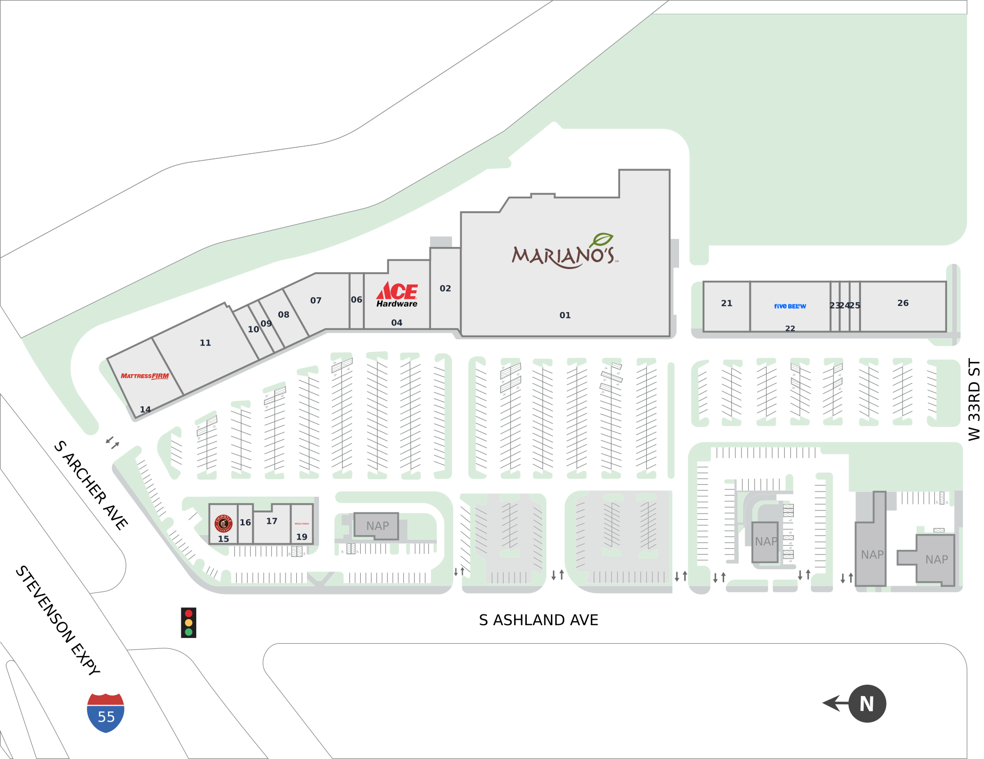 Riverside Square & River's Edge Site Plan