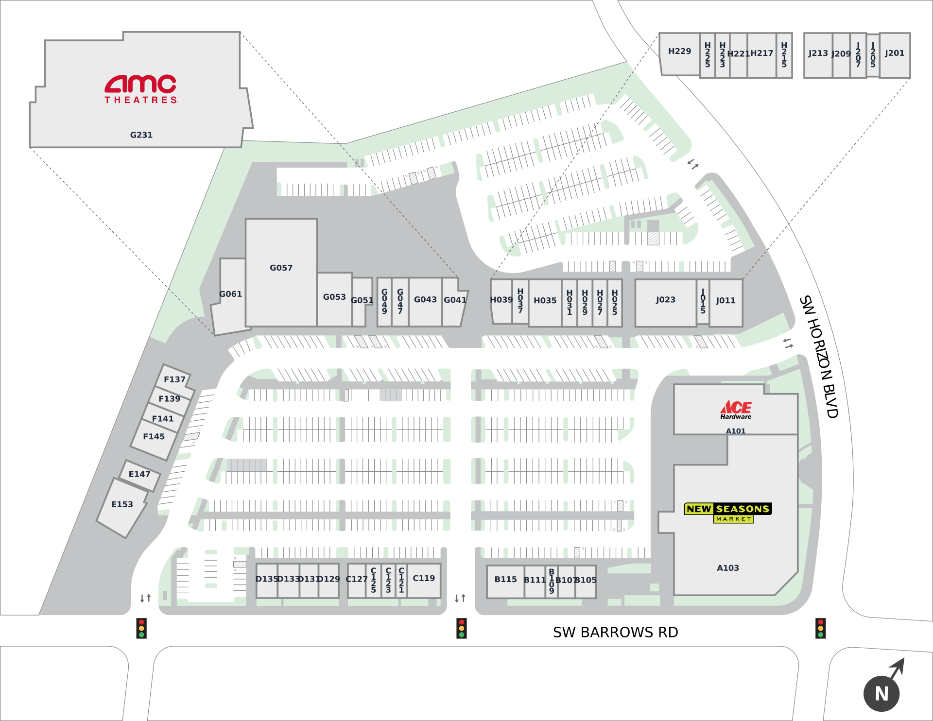 Progress Ridge Town Square Site Plan
